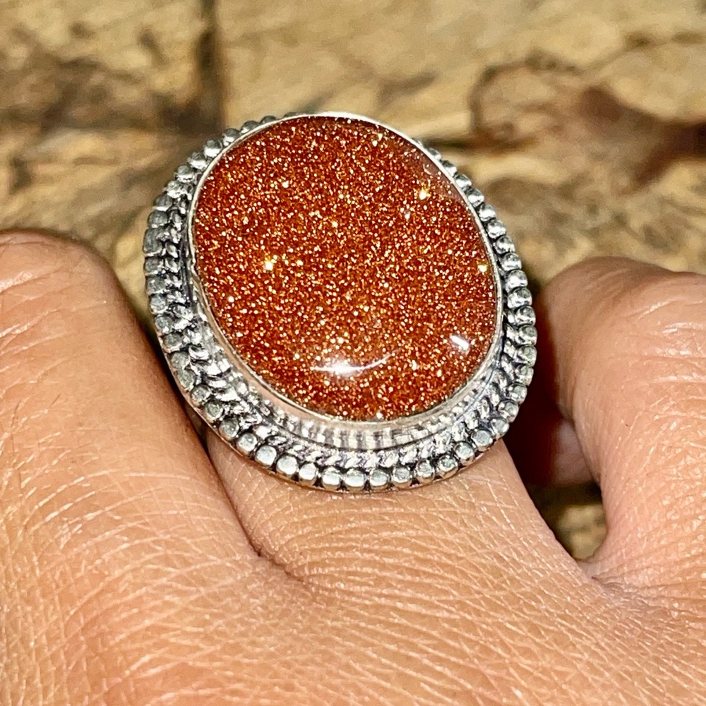 Sandstone Ring Size 7 1/4